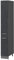 Vicco Apothekerschrank R-Line, Medizinschrank für die Küche, Schwarz Beton/Anthrazit, 30 cm