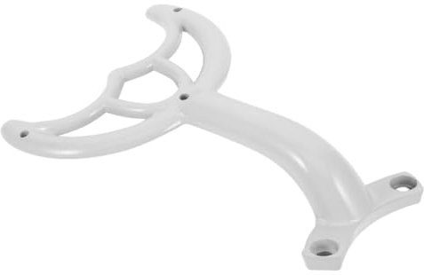 HOMSFOU Fanzubehör Deckenventilator Ersatzteil Blatt Arm Flügelhalterungen für Deckenventilatoren Deckenventilatorhalterung Lüfterflügel, Metallarme Ersatzarme Eisen Weiß