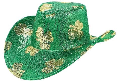 Juego de guirnaldas de sombreros irlandeses para adultos, unisex, para el día de San Patricio, accesorios de fiesta, sombrero de vaca, mini sombrero