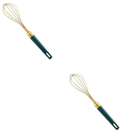 PRETYZOOM 2 Piezas codificador el Horno caldera mini accesorios cocinita colgante food mixer mezclador de agitador de resistente acero inoxidable 304 Green Reutilizable