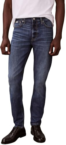 Calvin Klein Herren Jeans Slim Taper Dark Irving Jean Lv04re779g