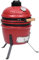 AJJHUUKI Barbacoa Kamado 2 en 1 de cerámica, 56 cm, color rojo