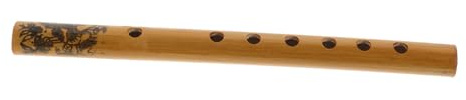 6-loch Bambusflöte für Anfänger und Schüler zum Üben | Leichtes Gelbes Instrument, Tragbar für Freizeit und Unterricht, mit Reich Melodischem Klang