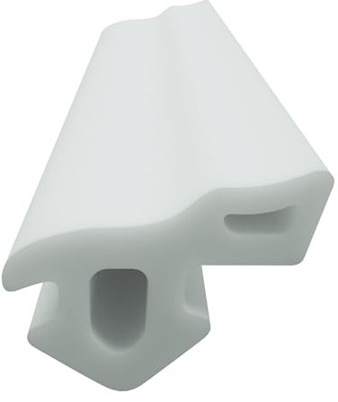 DIWARO. | Lippendichtung LP295 | weiß | 5 Meter | TPE | Dichtung für Kunststofffenster, Aluminiumfenster, Holzfenster, sowie Kunststofftüren, Aluminiumtüren, Holztüren