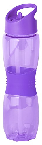 Borraccia in Tritan GRIP – 800 ml – Lilla – in plastica senza BPA – quasi infrangibile e riutilizzabile