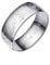 HIJONES Herren Edelstahl Islamischen Ring mit Weiss Words in Arabisch und Englisch Silber Größe 68