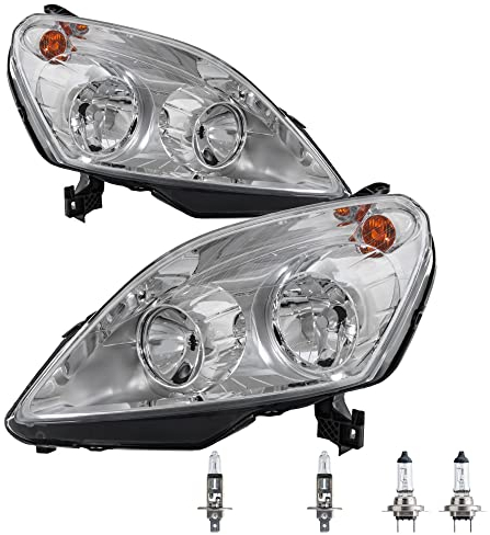 EISENFELS Bundle Set 106513153 erstellt mit Scheinwerfer rechts & links + Leuchtmittel H7 H1 kompatibel Zafira B A05