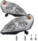 EISENFELS Bundle Set 106513153 erstellt mit Scheinwerfer rechts & links + Leuchtmittel H7 H1 kompatibel Zafira B A05