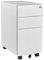 Panana Fully Assembled!Home Filing Furniture Under Desk 3Drawers Steel Lockable Mobile File Cabinet Bedside Table, Office Metal Storage Chest of Drawers(W30*D50*H59.3cm,White)