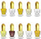 El Nabil Premium Moschus Frauen Duftset - 10 x 5 ml Parfüm Öl (TOP 10 MIX) - Arabische Parfüms für Damen - Orientalisches Parfum Set
