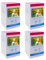 4 Pack KP-108IN Kompatibel mit Canon Selphy CP1500 Fotopapier und Kartusche KP108IN 3115B001(AA) für Selphy CP1500 CP1300 CP1200 CP1000 CP910 Fotodrucker, 432 Papier (100 x 148mm) + 12 Patrone