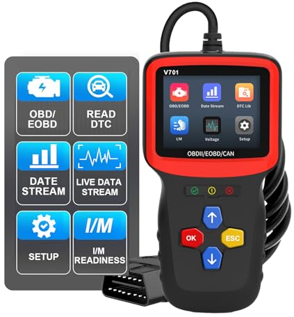 Strumento diagnostico automobilistico OBD2, un lettore di codice per il rilevamento professionale di errori del motore automobilistico di tutti gli strumenti diagnostici OBDII/EOBD automobilistici