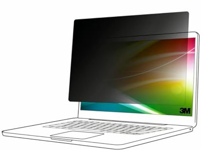 3M Bright Screen Privacy Filter Fo 15.6 inch Laptops, W128779818 (Filter Fo 15.6 inch Laptops 16:10)
