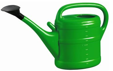 Bunte Gartengießkanne 10 Liter mit Brause (Grün)