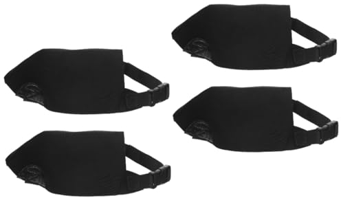 Holibanna 2 Paar Ski Schuh Set Skihandschuhe Schuhzehenüberzüge Aus Neopren Stiefelfußwärmer Heizung Skischuh Praktischer Schuhschutz Anti-schnee-überschuhe Rutschfest Schneedecke Stoff