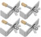 CANIGHT Clips De Repuesto Para Fregaderos Soportes De Soporte Para Fregaderos Bajo Encimera Kit De Montaje De Metal Adaptable Para Lavabos