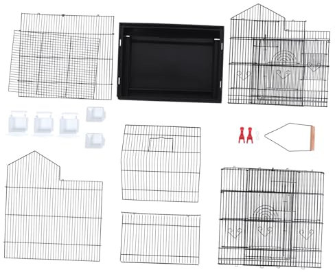 YARNOW 1 Satz Käfigzubehör Vogel Voliere Käfig Ratten Nager Wellensittich Transportbox Hamster Frettchen Cage Ratten Vogelspielzeug Kanarienvogel