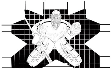 Hockey Net Target, Accuracy Training und Übung Tutor, 112 x 137 cm / 44,09 x 53,94 Zoll Hockey Trainingsausrüstung für Kinder, Jugendliche, Erwachsene