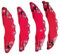 4Pcs Car Disc Brake Caliper Covers for Front & Rear, Universal Cars, 3D Red Style Cover