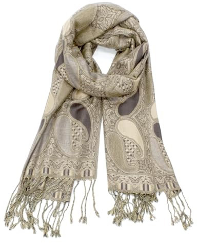 Van Der Rich ® - Pashminas Schal - Damen (Beige)