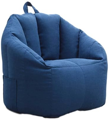 Zunetsutock Sitzsack-Aufbewahrung, großer Koffer, ausfüllbarer Möbelsitz, Erwachsenengröße, waschbarer Stuhl-Spielzeughalter ohne Füllung, Bodenkissen-Organizer, Lounge-Sitzplatz