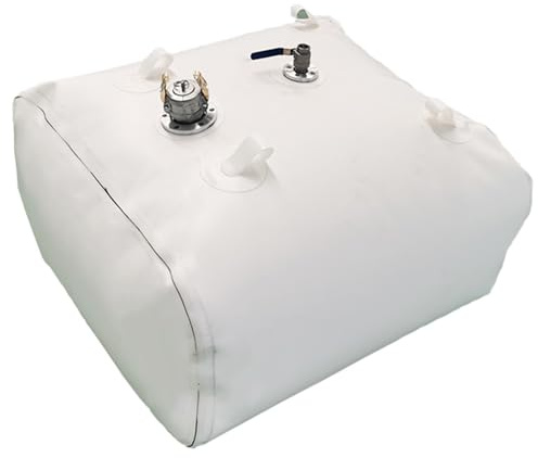 Generisch Tragbarer Wassertank 300 l – Faltbarer Wasserblasenbehälter, weicher TPU-Wasserspeicherwürfel für Garten und Bauernhof, vielseitige Wassertragetasche, Größen von 200 l bis 1000 l erhältlich