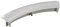 Bosch 00497522 Genuine Original 3SC/WT3/WT4 Series White Plastic Tumble Dryer Door Handle