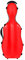 M-Case Bratschenkoffer Fiberglass 38-43 Ultra Light rot Musiktasche