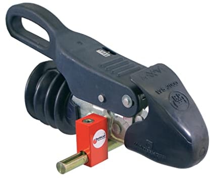 DoubleLock - Lucchetto per rimorchio - Compact Condor SCM - Gancio di traino per roulotte - Lucchetto di sicurezza per attrezzature di trasporto - Si blocca in cinque secondi - Approvato SCM
