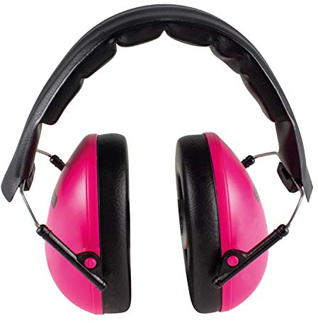 Stylex 42301 - Gehörschutz SX-4230 Stilles Lernen in pink, variabel verstellbar, faltbar, gepolsterte Kopfbügel, Kopfhörer für Kinder ab 6 Jahre, ideal beim Lernen und für Schule, Konzerte und Stadion