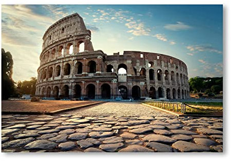 Postereck - 2794 - Kolosseum, Rom Italien Architektur Arena Bauwerk - Wandposter Fotoposter Bilder Wandbild Wandbilder - Poster - 3:2-30,0 cm x 20,0 cm