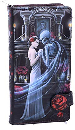 Nemesis Now B4862P9 Forever Yours Embossed Purse Anne Stokes 18.5cm, Black