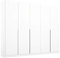 Rauch Möbel Alabama Schrank Kleiderschrank Drehtürenschrank Weiß 5-türig Zubehörpaket Basic 3 Kleiderstangen, 6 Einlegeböden BxHxT 226x229x54 cm