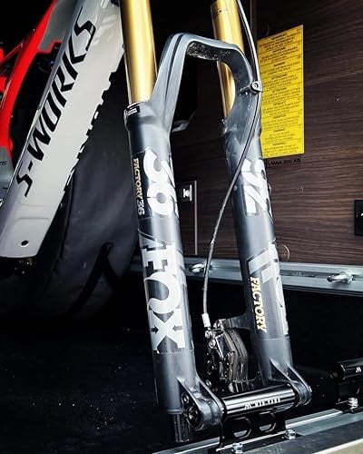 MTB Vans Support de fourche de vélo avec 4 fixations amovibles pour vélo de route, gravier et VTT ; fixations à dégagement rapide 5 x 100, 12 x 100, 15 x 100 et 15 x 110.