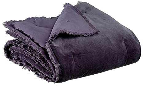 Vivaraise Einfarbige Decke Fara 135 X 200 Raisin 135 x 200 cm