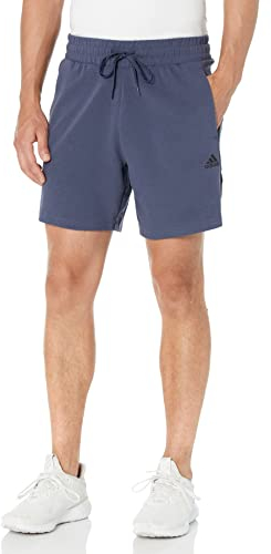 adidas Men's Yoga Shorts, Shadow Navy/Black, Small
