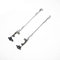 fqparts Replacement Laptop LCD Screen Hinges Shaft Axis For ACER For TravelMate 4070 Silver Left & Right