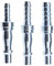 The Lord of the Tools Lot de 3 raccords de compresseur de tuyau européen à dégagement rapide de 9,5 mm, cannelés de 6,7 mm, 8 mm, 10 mm en acier inoxydable