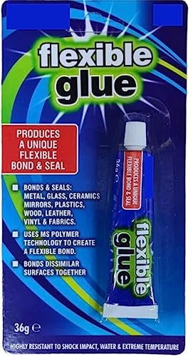 Flexible Glue 36g Strong Adhesive Shoes Trainers Clothes Fabric Boot Sole