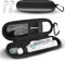 Ph Pro Heat Reiseetui kompatibel mit Oral B - Reiseetui Elektrische Zahnbürste - Etui Elektrische Zahnbürste - Aufbewahrungsbox - Hülle Für Elektrische Zahnbürste - 2 Toothbrush Cover. (Negro)