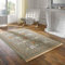 Taracarpet Teppich Palazzo Royal Vintage Felder Moud grün 195x300 cm Kurzflor Orientteppich für Wohnzimmer Esszimmer und Schlafzimmer