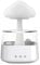 Tokiudeeir Rain Cloud Humidifier Essential Oil Humidifier Ultrasonic Atomizer Household Power Supply 5V 2A Non-Rechargeable