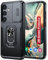AMILIFECASES For Samsung Galaxy S24 Plus Case,[Built-in Slide Camera Cover & Rotatable Kickstand][2* Screen Protectors] Military Grade Shockproof Anti-Scratch Samsung S24 Plus 5G Case - Black
