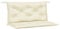 vidaXL Cuscini Panca da Giardino 2 pz Crema 100x50x7 cm Tessuto Oxford