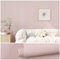VEELIKE Tapete Grastuch Rosa 40cm×900cm Klebefolie Rosa Selbstklebende Folie Möbel Wandtapete Stoff Hellrosa Möbelfolie Wasserfest Deko Wohnzimmer Schrank Schlafzimmer Wanddeko Badezimmer Abnehmbar