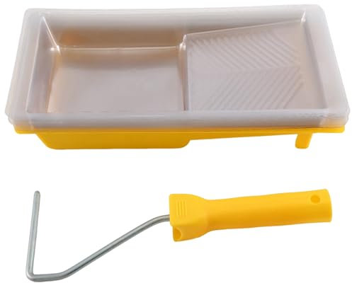 Sweetness Farbwannen-Einsatz, Einweg-Farbwannen-Einsatz mit Rollengriff für Heimdekoration, 22 Stück