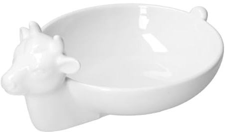 La Porcellana Bianca Piatto Servi Mozzarella In Porcellana Fattoria 27x18xH11 cm