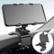 Flaconi Support De Téléphone pour Voiture,Accessoires De Voiture,Support De Téléphone pour Tableau De Bord,Support De Téléphone Portable pour Voiture Rotatif à 1400 °