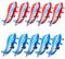 TOYANDONA 30 Stk Flugzeugballon Heliumballons für die Babyparty Helikopter Ballons Ballongas kinder mitgebsel kindergeburtstag Autodeko kinderspielzeug Ballonflugzeug Flugzeug- -Ballon