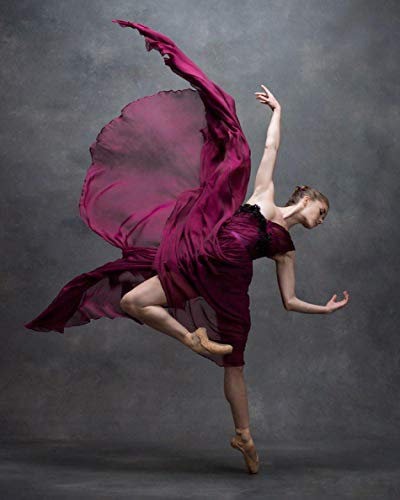 Puzzle 1000 Teile für Erwachsene Purple Rock Ballett Mädchen Junge Mädchen Einzigartiges Geburtstagsfestgeschenk 52x38CM